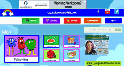Desktop Screenshot of juegosarcoiris.com